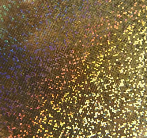 Folia holograficzna w powiększeniu